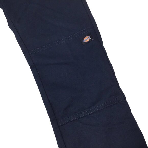Dickies Pants NWT Boys Flex Skinny Fit Blue Straight Utility Double Knee Twill - Picture 4 of 7